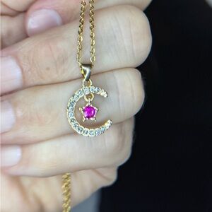 October Birthstone Necklace